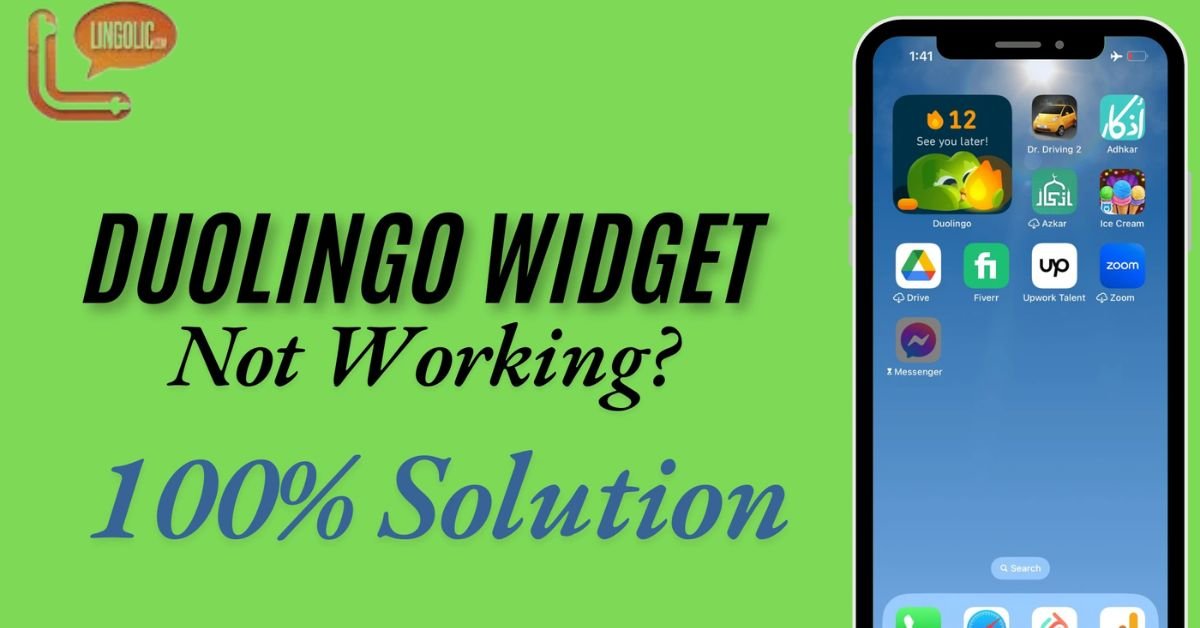 How to Fix Duolingo Widget Not Working